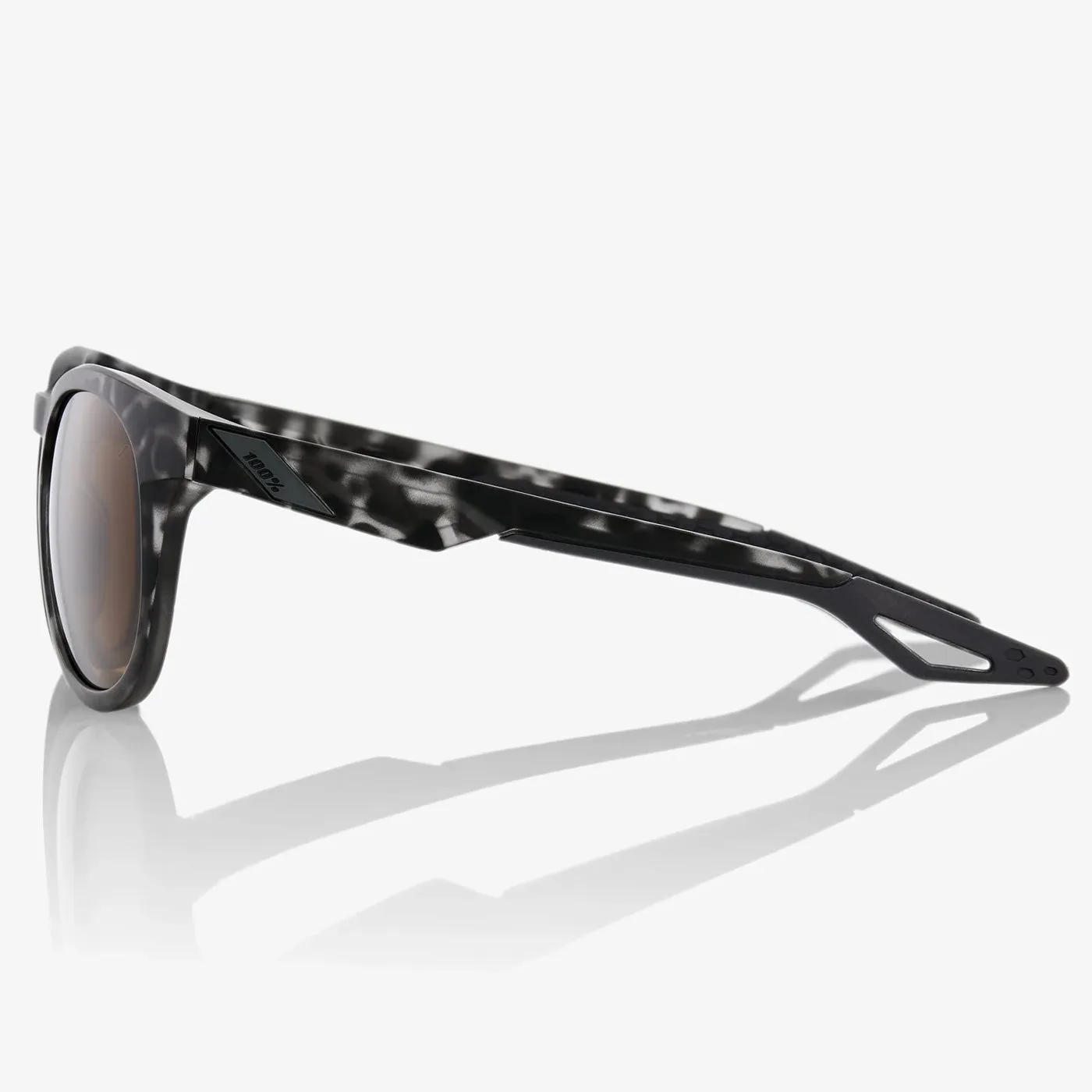 100% Campo sunglasses - Matte Black Havana Bronze