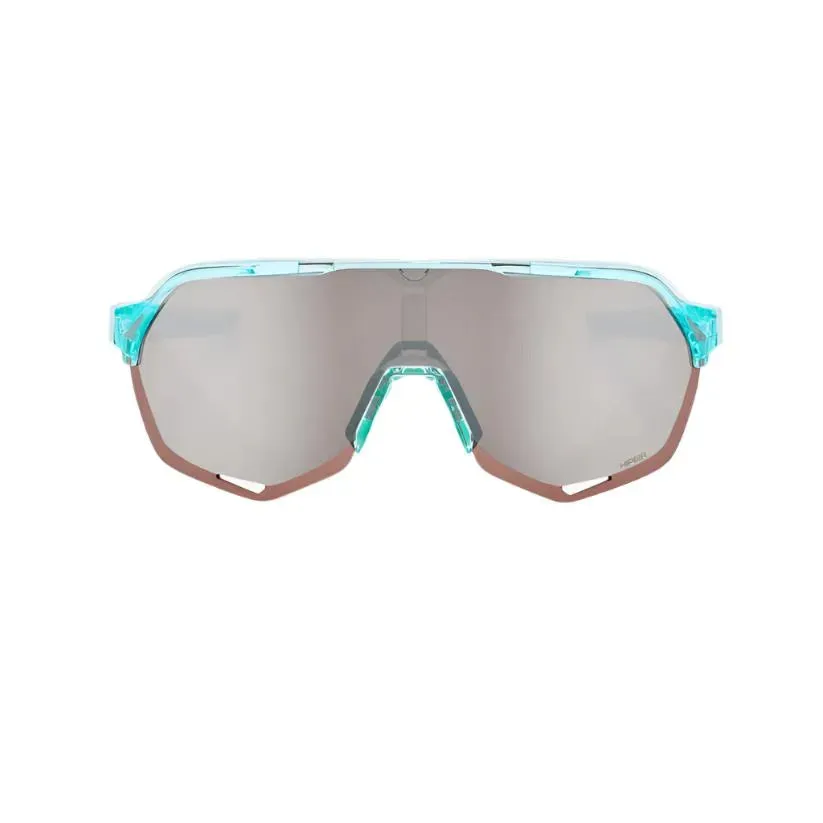 100% S2 Sport Sunglasses (Silver/Polished Translucent Mint)