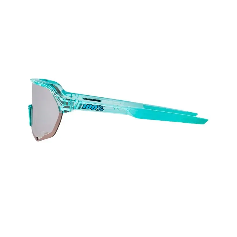 100% S2 Sport Sunglasses (Silver/Polished Translucent Mint)