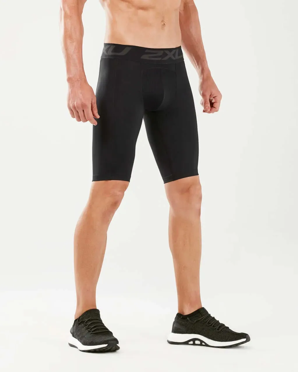 2XU Accelerate G2 Men's Compression Shorts (Black/Silver)