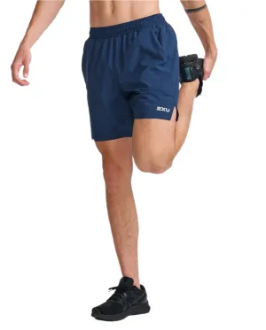 2XU Aero 7 Inch Men's Running Shorts (Midnight/Silver Reflective)