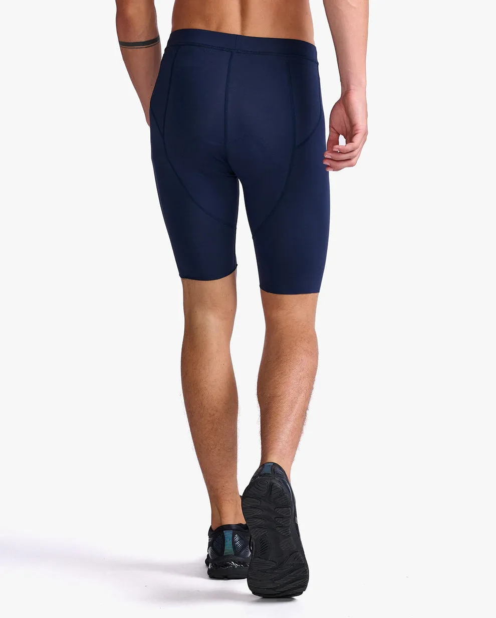 2XU Aero 9 Inch Men's Triathlon Shorts (Midnight/Jade)
