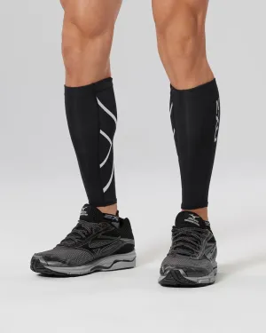2XU Compression Calf Guard (Black/Black)