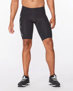 2XU Core Men's Compression Shorts (Black/Silver)