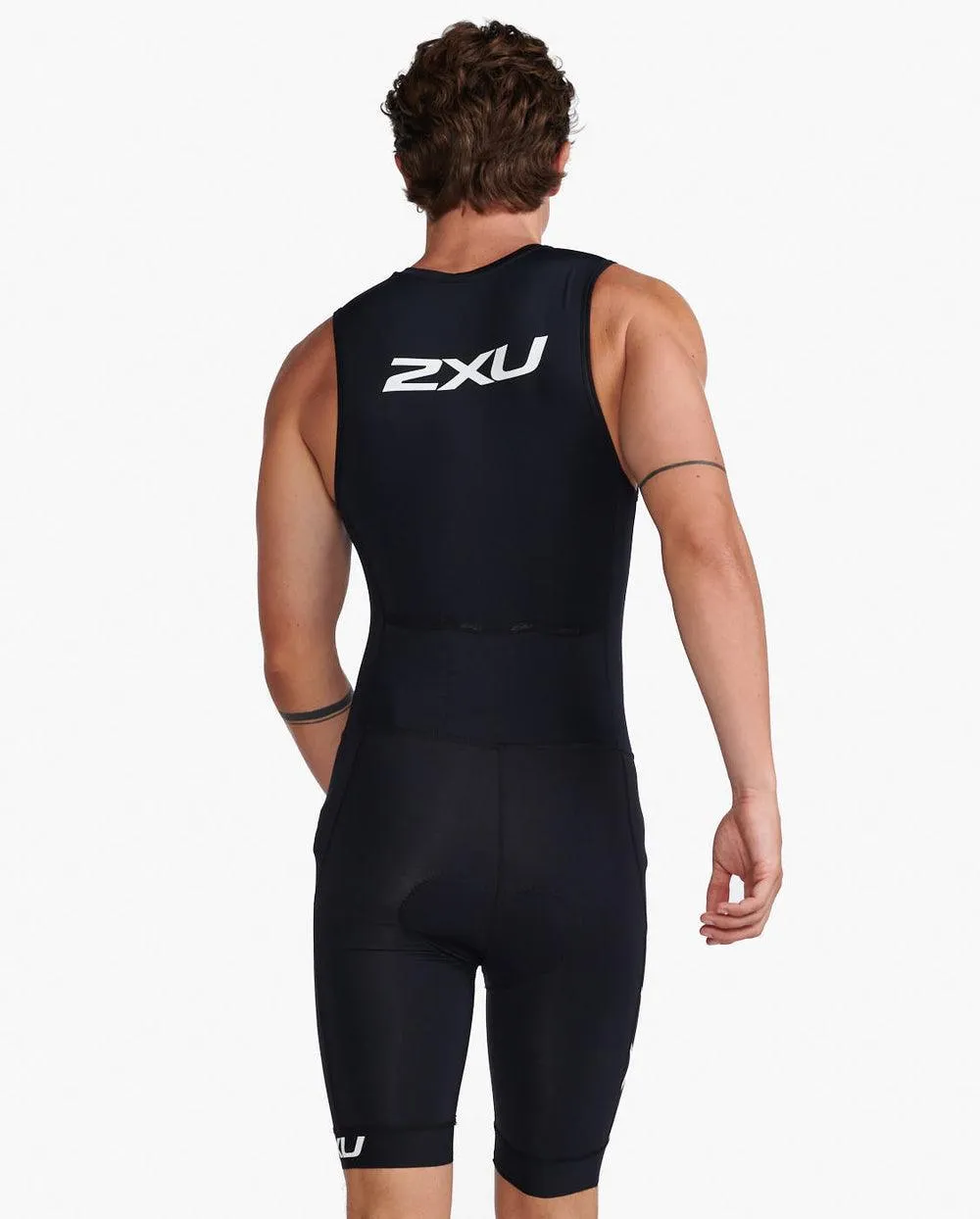 2XU Core Men's Triathlon Suit (Black/White)