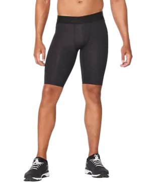 2XU Force Men's Compression Shorts (Black/Gold)