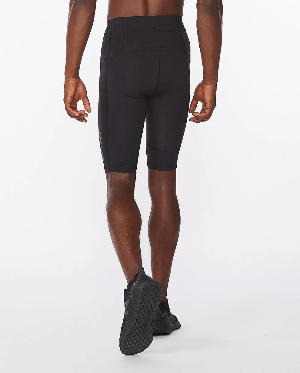 2XU Light Speed Men's Compression Shorts (Black/Black Reflective)