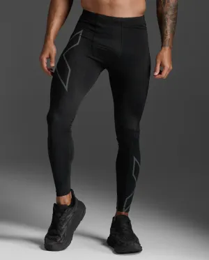 2XU Light Speed Men's Compression Tights (Black/Black Reflective)