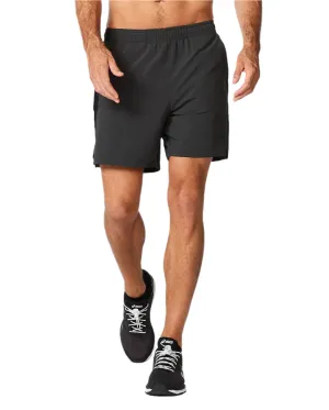 2XU Motion 6 Inch Men's Running Shorts (Black/Black)
