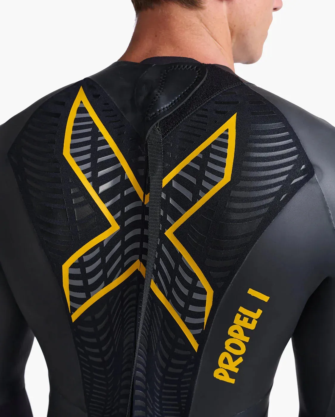 2XU P1 Propel Men's Wetsuit (Black/Ambition)