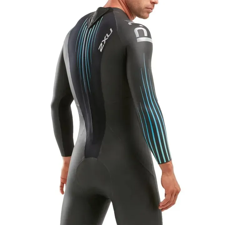 2XU P1 Propel Men's Wetsuit (Black/Blue Ombre)