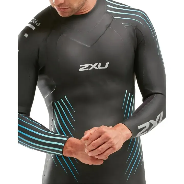 2XU P1 Propel Men's Wetsuit (Black/Blue Ombre)