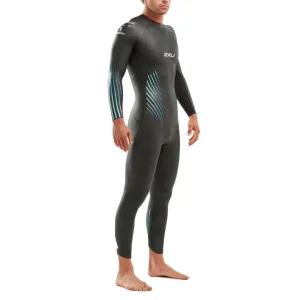 2XU P1 Propel Men's Wetsuit (Black/Blue Ombre)