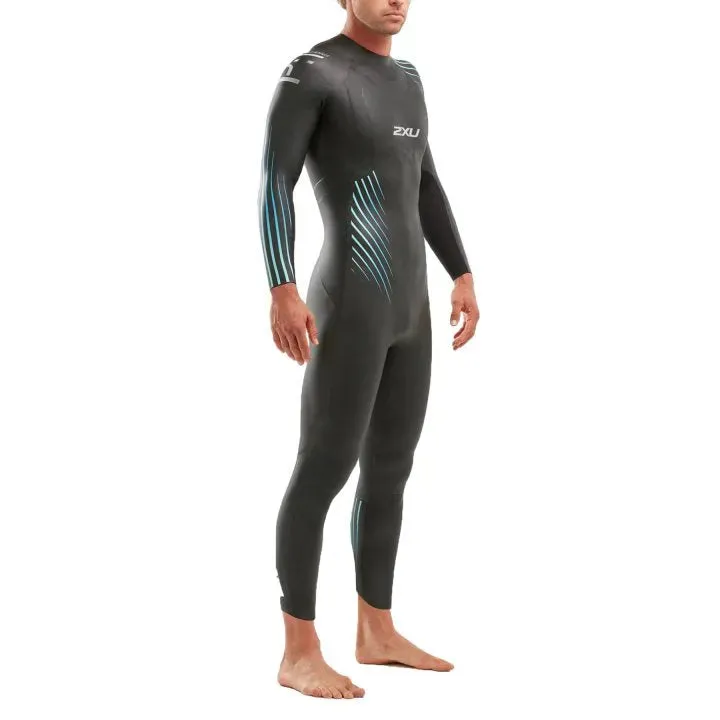 2XU P1 Propel Men's Wetsuit (Black/Blue Ombre)