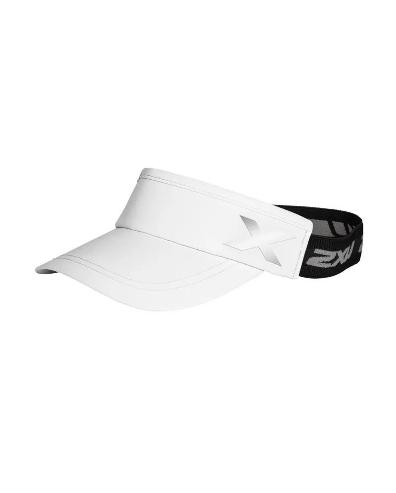 2XU Performance Visor (White/White OSFA)