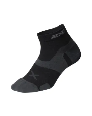 2XU Vectr Cushion Unisex Compression Socks (Black/Titanium)