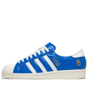 A Bathing Ape x Adidas Superstar Vintage - Blue/Core White