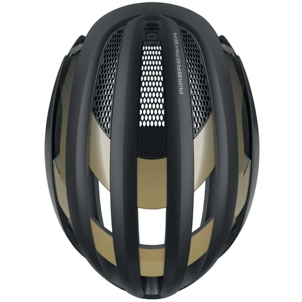 Abus Air Breaker Road Cycling Helmet (Black Gold)