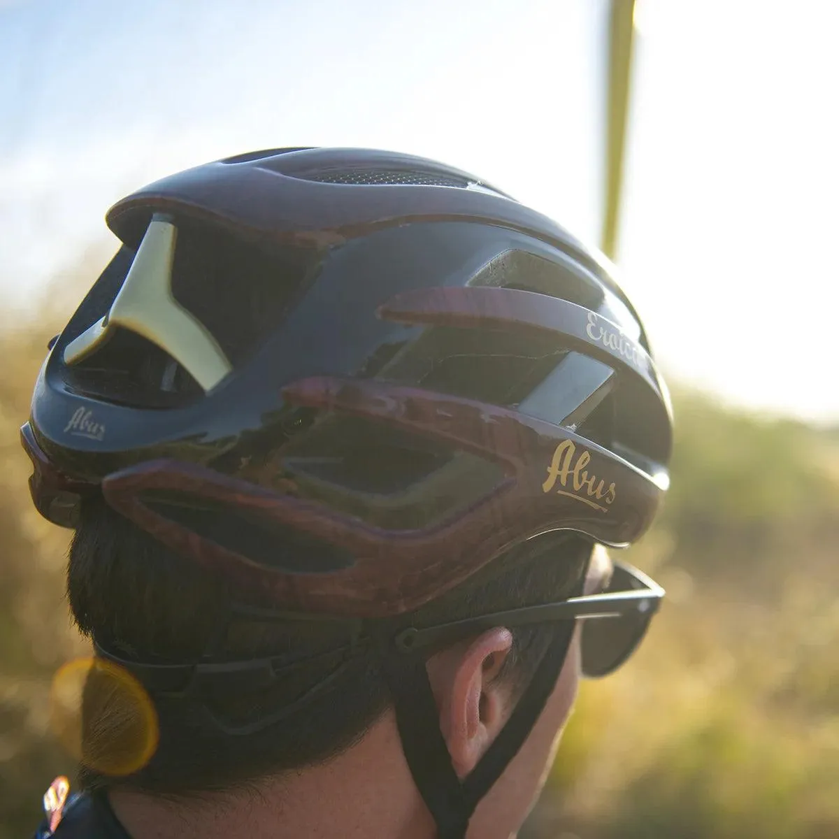 Abus Airbreaker Eroica Road Cycling Helmet (Chianti Red)