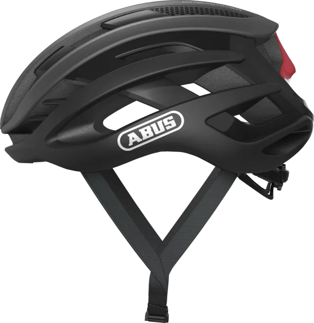 Abus Airbreaker Road Cycling Helmet (Dark Grey)