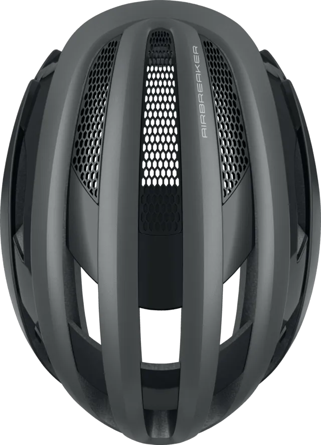 Abus Airbreaker Road Cycling Helmet (Dark Grey)