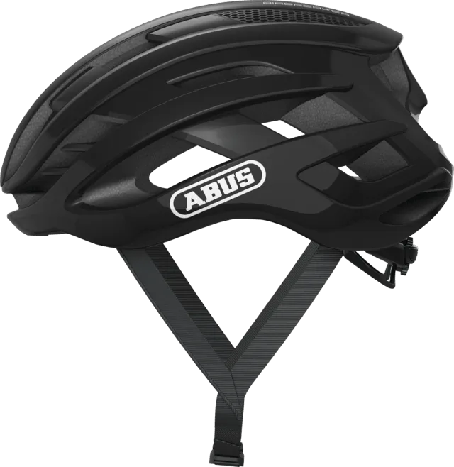 Abus Airbreaker Road Cycling Helmet (Shiny Black)