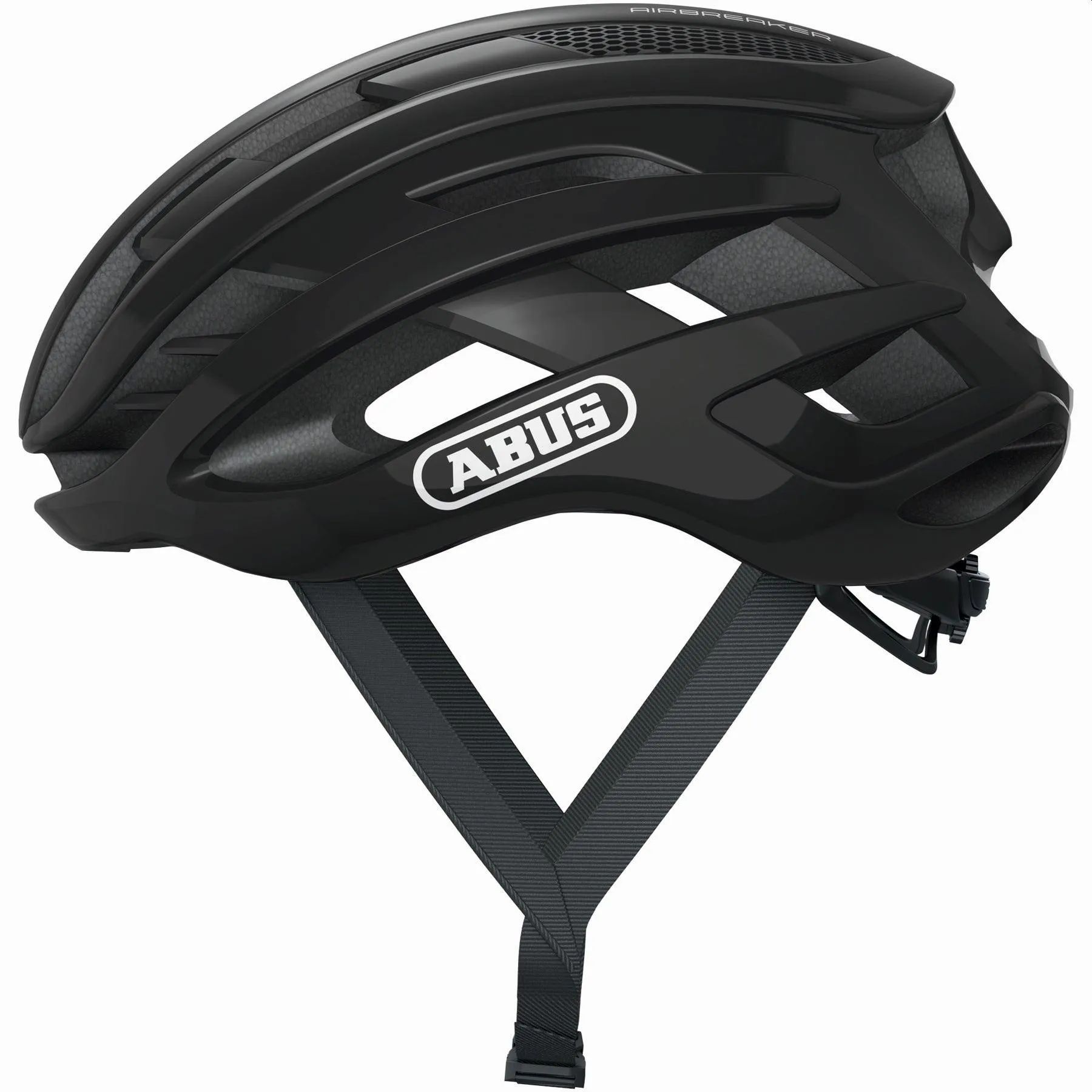 Abus Airbreaker Road Cycling Helmet (Shiny Black)