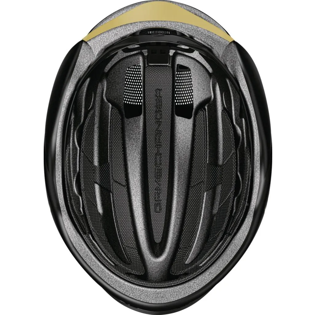 Abus Gamechanger 2.0 Aero Road Cycling Helmet (Black/Gold)