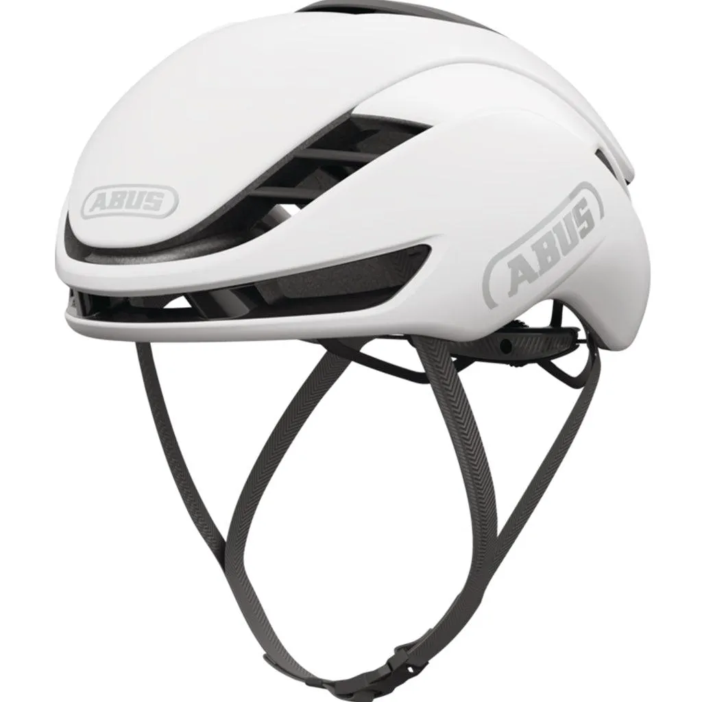 Abus Gamechanger 2.0 Aero Road Cycling Helmet (Polar White)