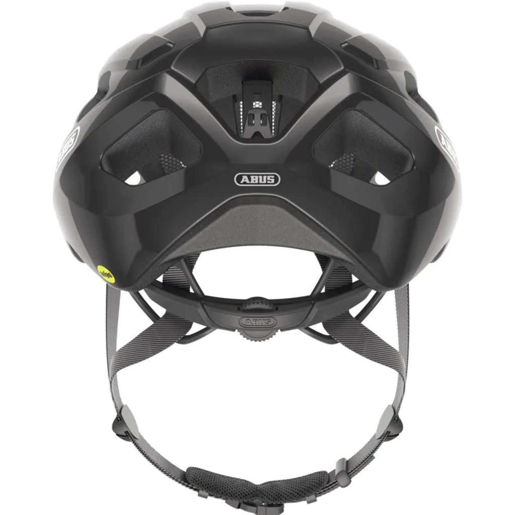 Abus Macator MIPS Road Cycling Helmet (Shiny Black)