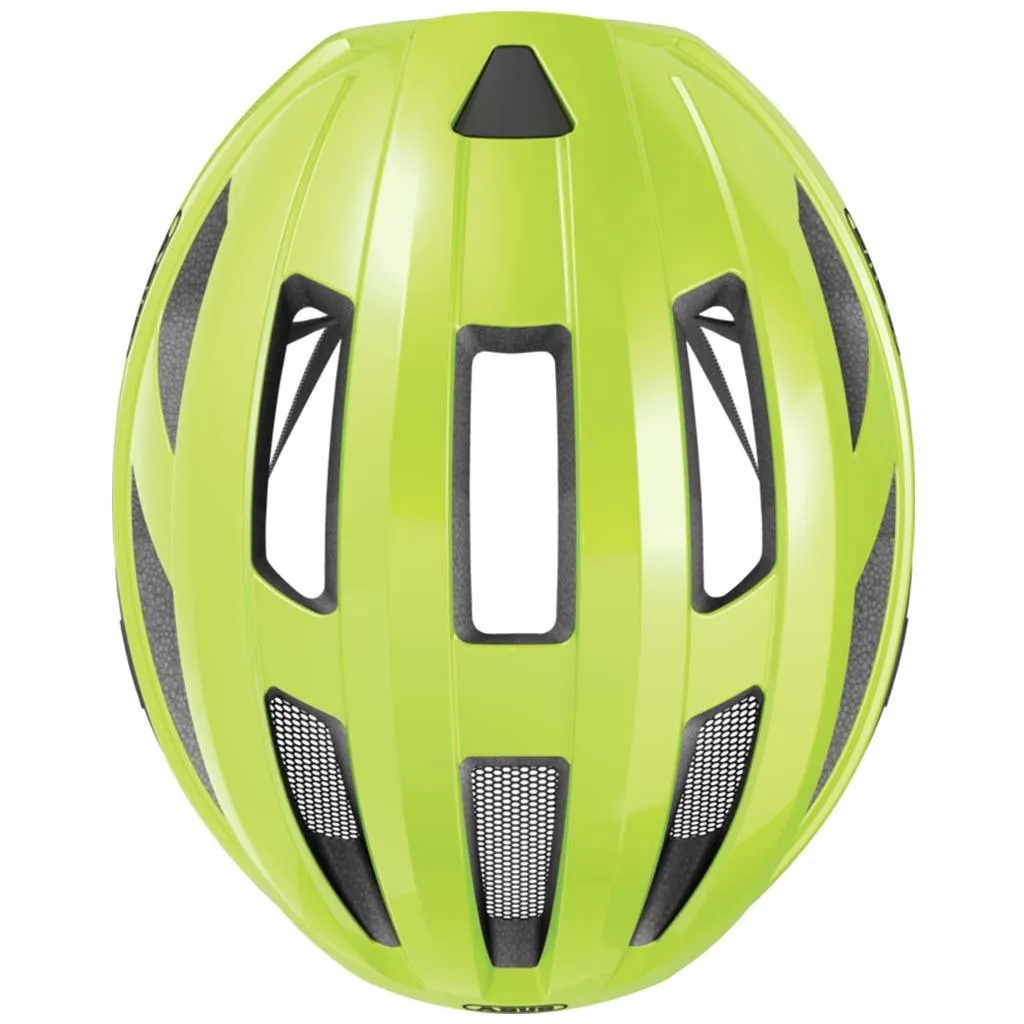 Abus Macator MIPS Road Cycling Helmet (Signal Yellow)