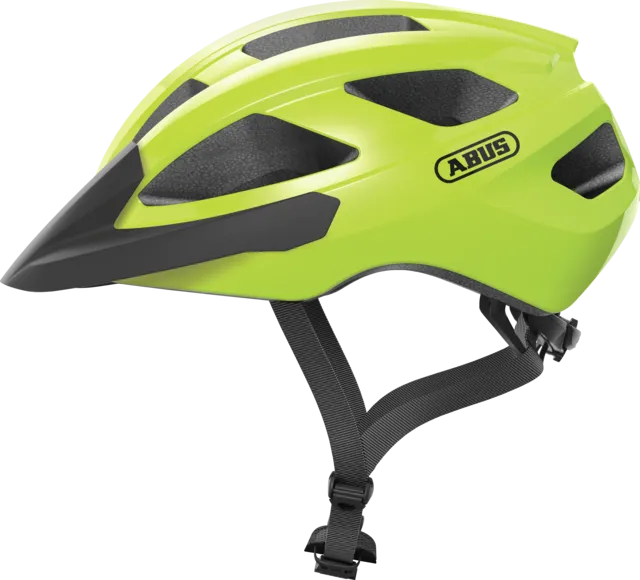 Abus Macator MIPS Road Cycling Helmet (Signal Yellow)
