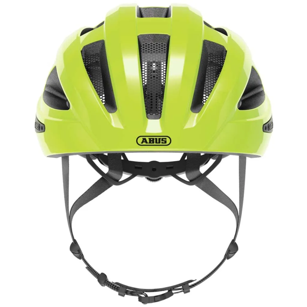 Abus Macator MIPS Road Cycling Helmet (Signal Yellow)