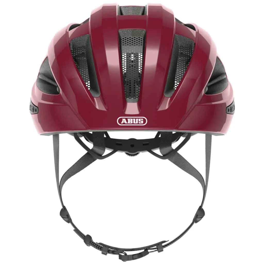 Abus Macator Road Cycling Helmet (Bordeaux Red)