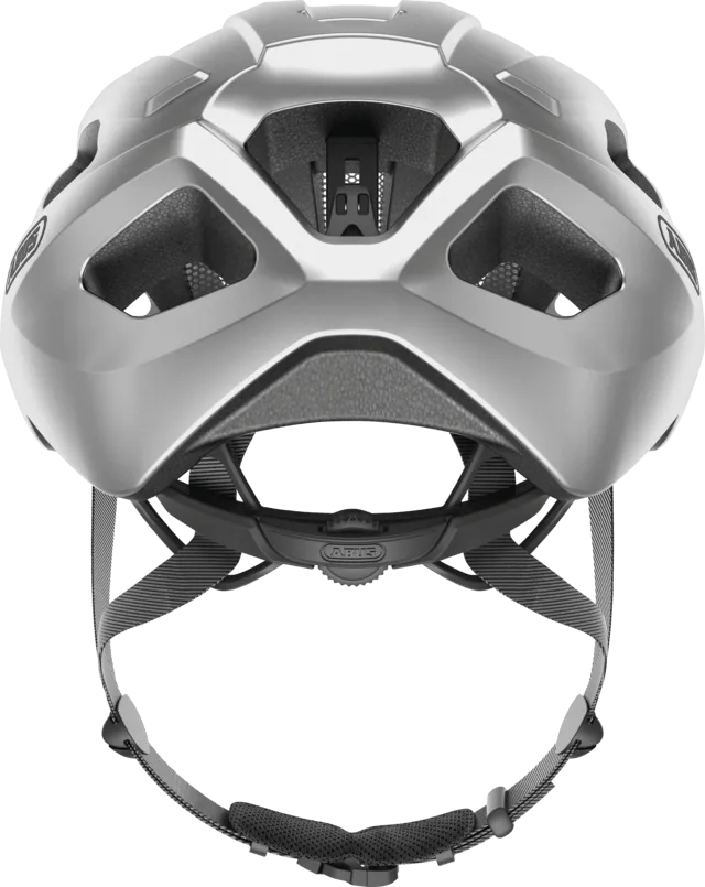 Abus Macator Road Cycling Helmet (Gleam Silver)