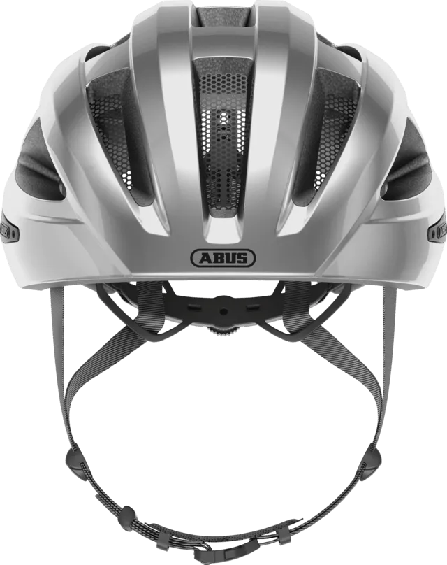 Abus Macator Road Cycling Helmet (Gleam Silver)