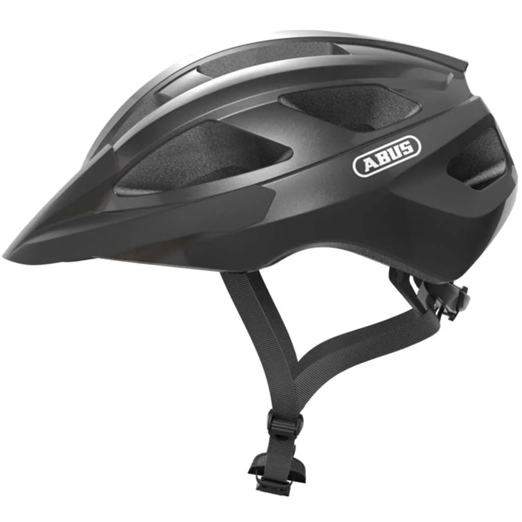Abus Macator Road Cycling Helmet (Titan Shiny)