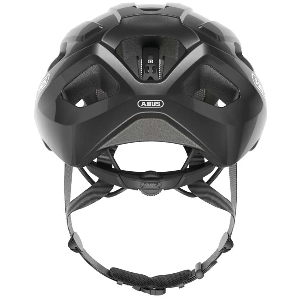 Abus Macator Road Cycling Helmet (Titan Shiny)