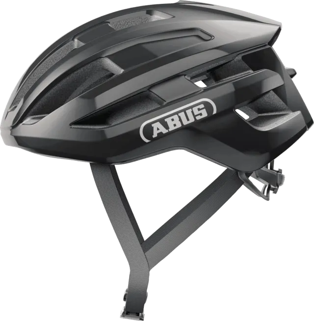 Abus Powerdome Road Cycling Helmet (Shiny Black)
