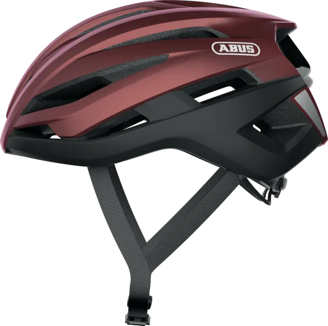 Abus Storm Chaser Road Cycling Helmet (Bloodmoob Red)