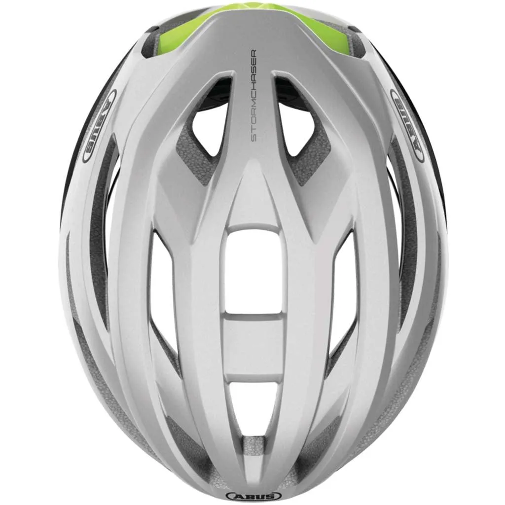 Abus Stormchaser Road Cycling Helmet (Gleam Silver)