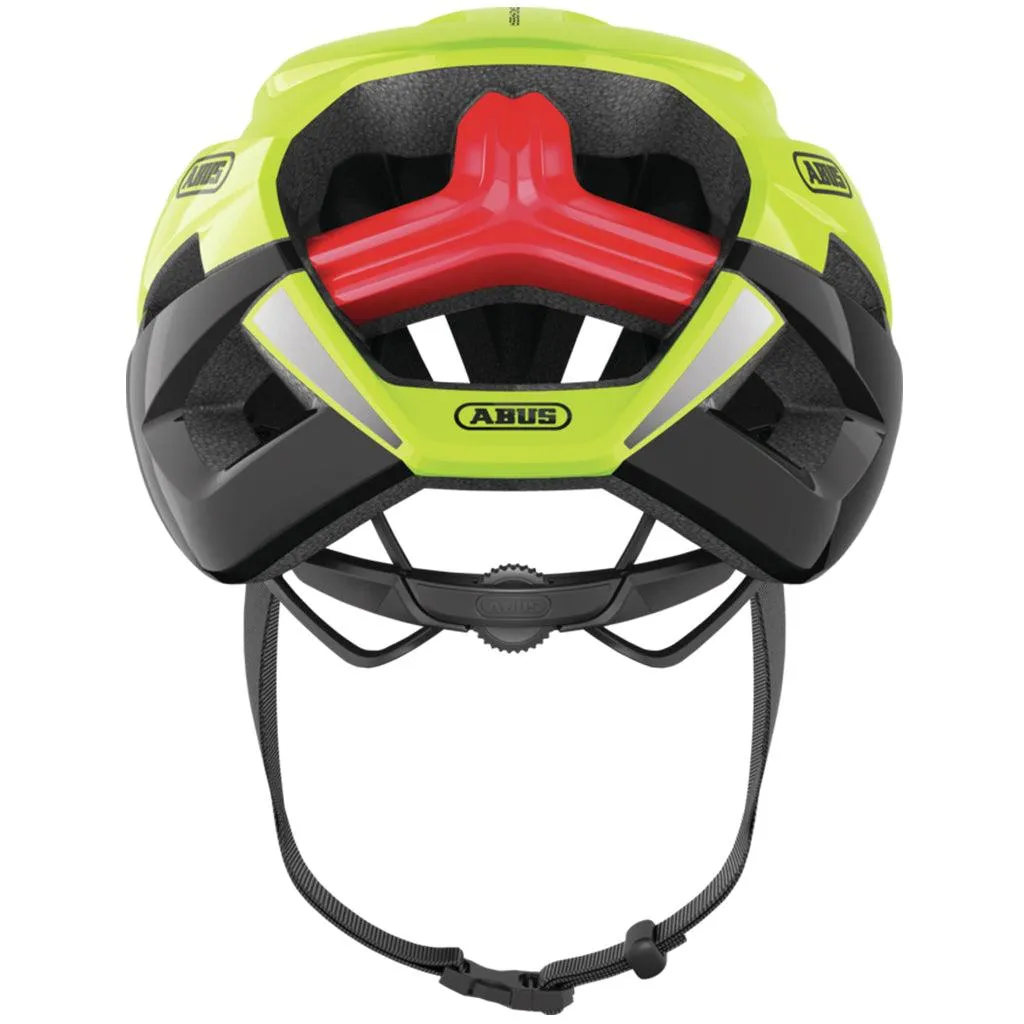 Abus Stormchaser Road Cycling Helmet (Neon Yellow)