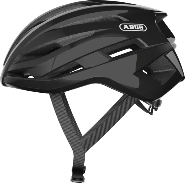 Abus Stormchaser Road Cycling Helmet (Shiny Black)