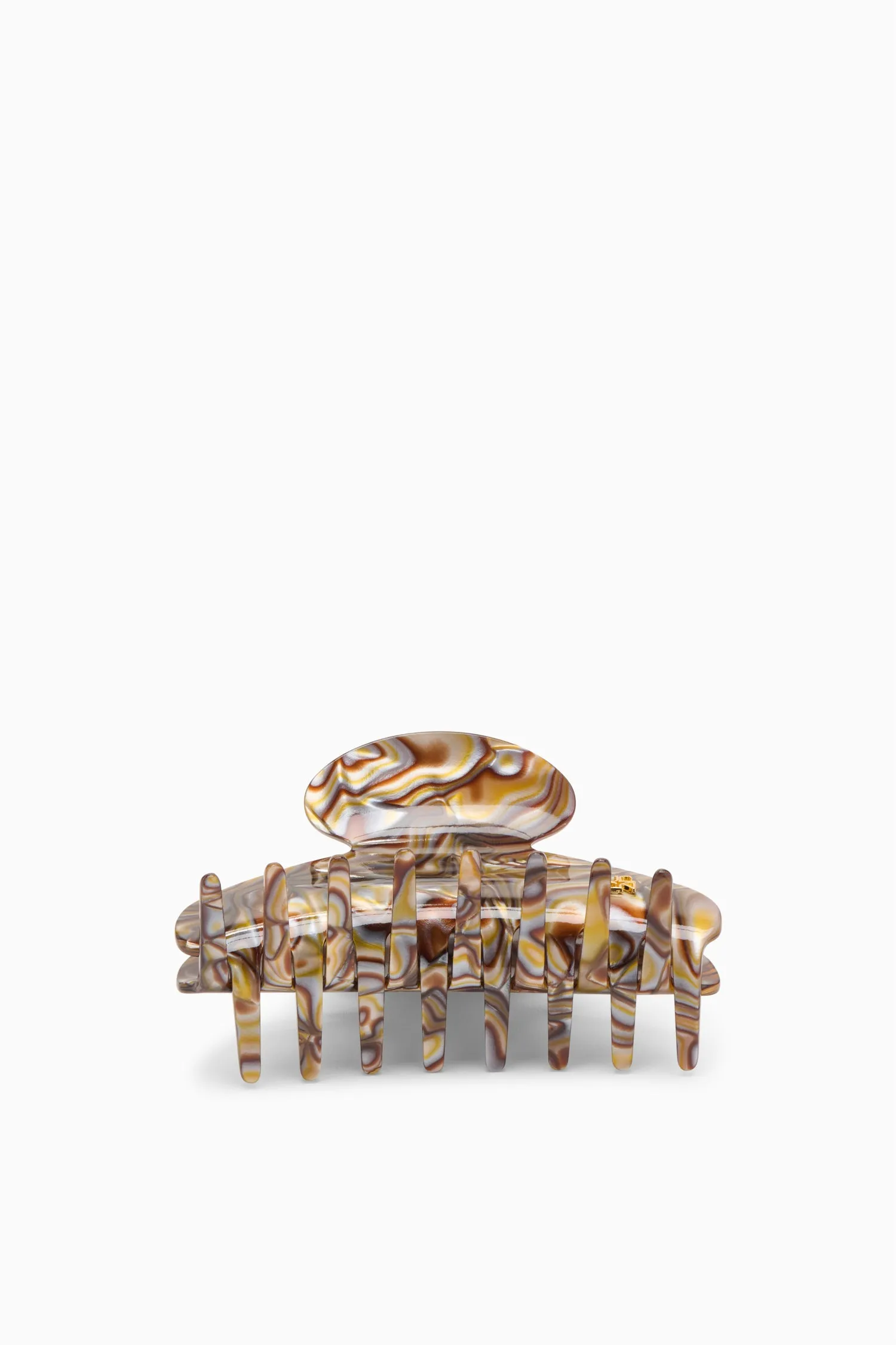Akira Medium Claw Clip - Onyx Ulla Johnson