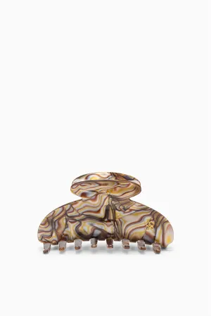 Akira Medium Claw Clip - Onyx Ulla Johnson