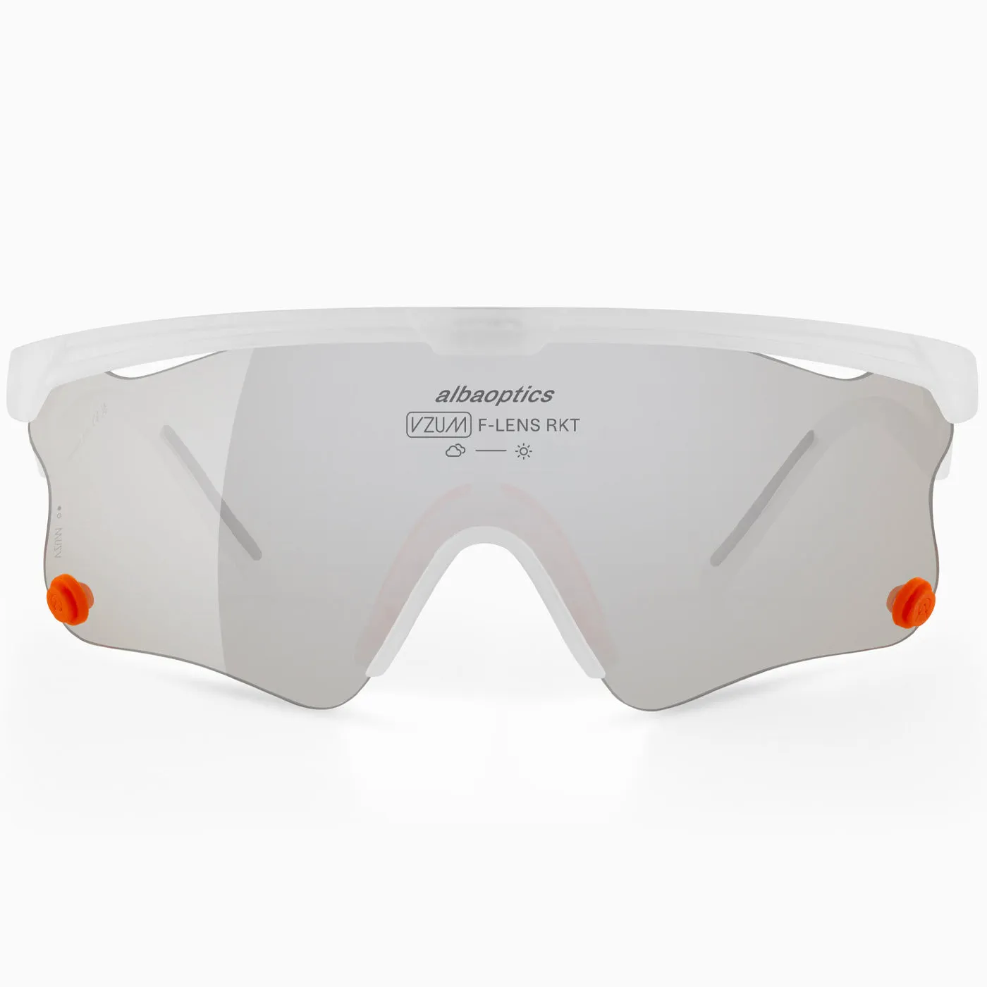 Alba Optics Delta Ultra Glasses - Wht Vzum F Lens Rkt 