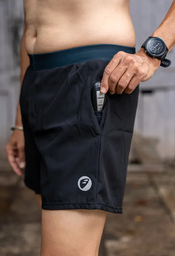 Apace 5 inch Men's Running Shorts (Carbon)