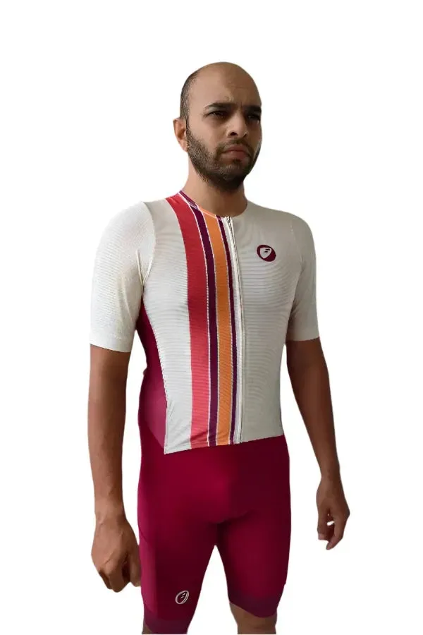 Apace Butterfly Men's Triathlon Suit (Ruby)