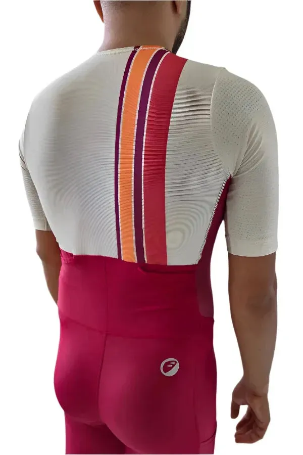 Apace Butterfly Men's Triathlon Suit (Ruby)