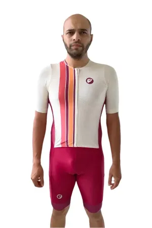 Apace Butterfly Men's Triathlon Suit (Ruby)